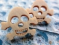 Preview: Totenkopf Ohrstecker Totenschädel Skull